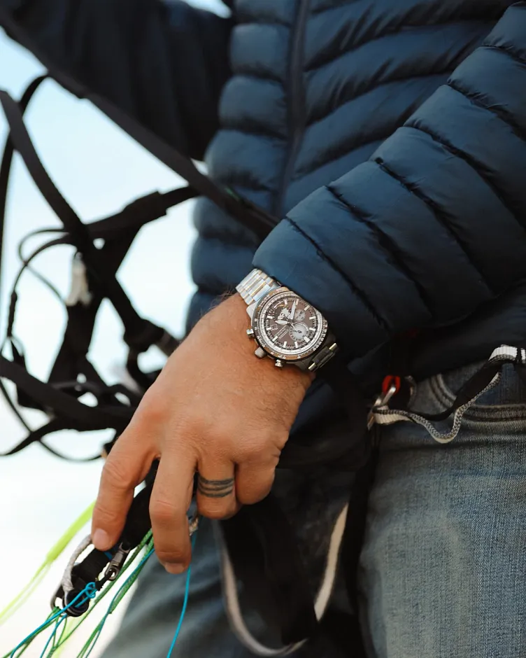 Promaster Geo Trekker Gray Dial Stainless Steel Bracelet BY3006 Promaster Geo Trekker Gray Dial Stainless Steel Bracelet BY3006